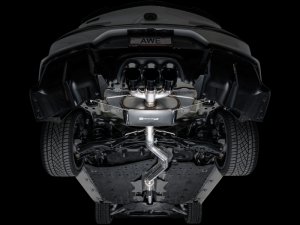 Acura Integra Performance Exhaust - AWE Tuning - Cat Back Touring - Triple Diamond Black - 2024+